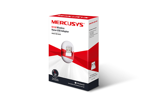 Placa Wifi USB Mercusys Mw150us 150mbps Nano