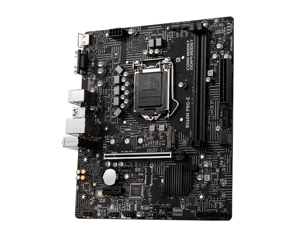 MSI B560M PRO-E Intel 11va y 10ma gen