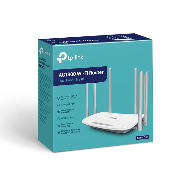 Router TP-Link Archer C86 Wi Fi Gigabit 1900 MBPS