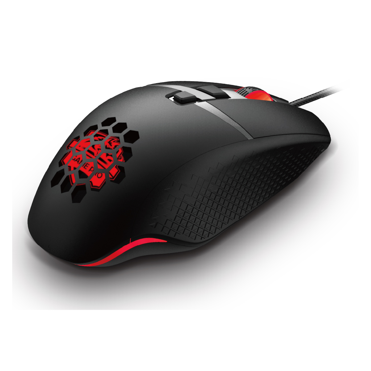 Mouse Game PRO GM-01 Sensor Pixart 3325 y 10000 DPI
