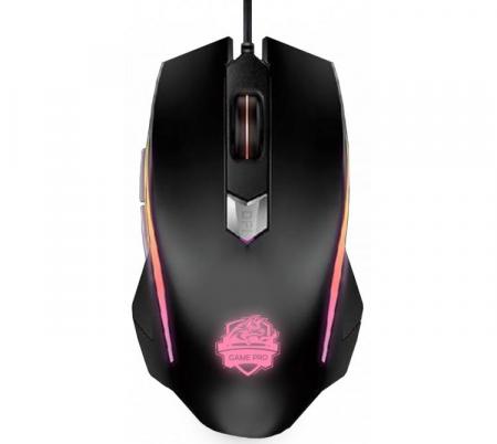 Mouse Game PRO GM-45 Sensor Pixart 3360 y 12000 DPI