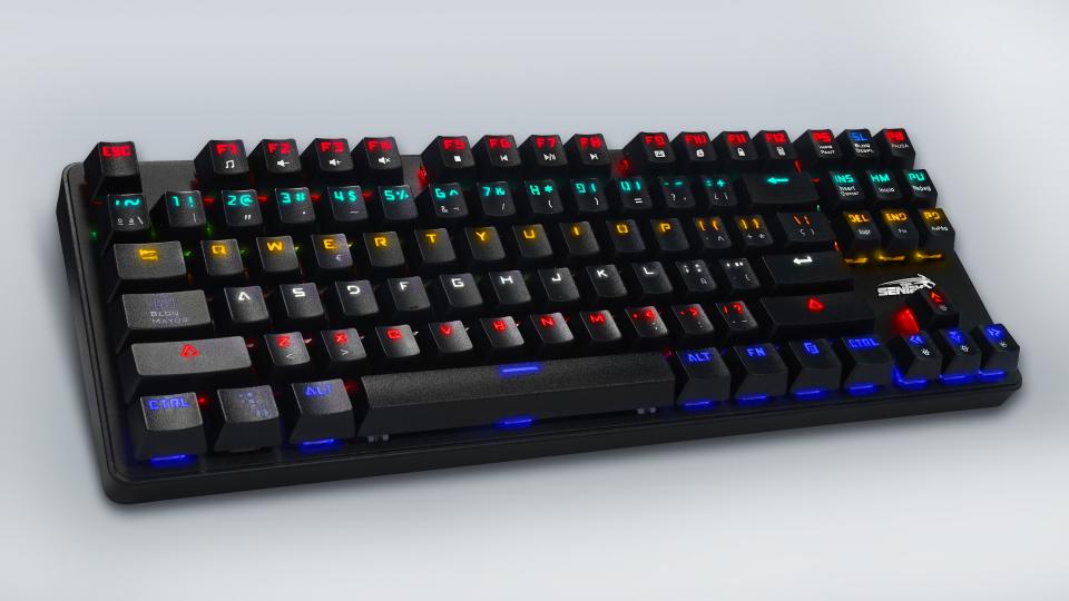 Teclado Mecanico Sentey GS-510 Switch MX Red Outemu RGB