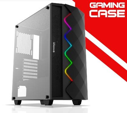 Gabinete Magnum Tech RGB Vidrio Templado MT-235GM + 1 Fan RGB