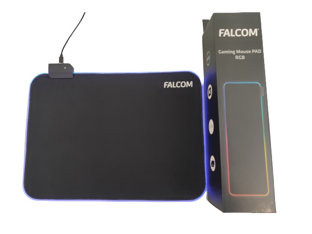 Mouse Pad FALCOM MP-FD10 Mediano 35x25 cms RGB