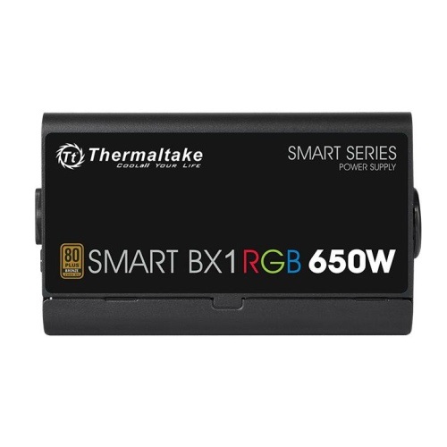 Fuente Thermaltake 650W Smart BX1 RGB 80 Plus Bronze