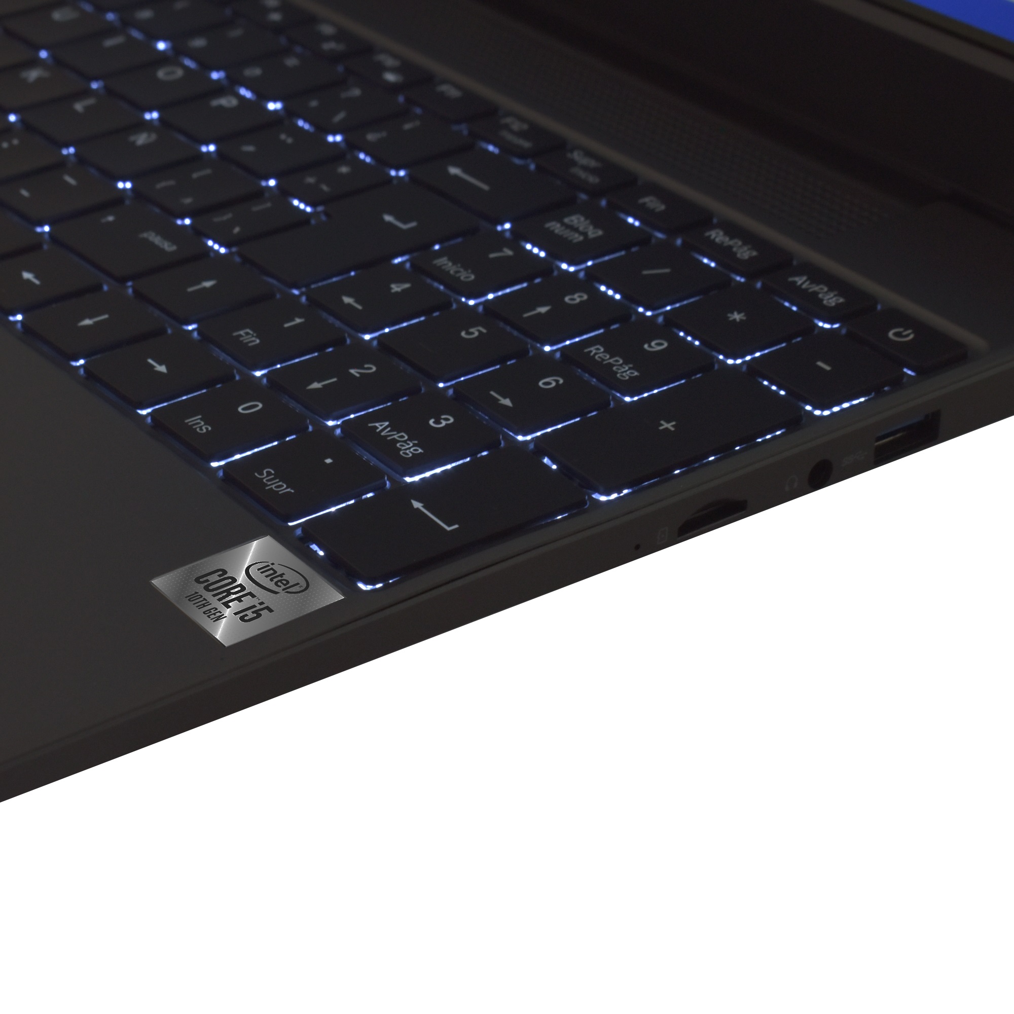 Notebook Gfast N-550 15.6 FHD IPS Intel Core I5 10ma 16 GB RAM SSD M2 480 GB Teclado Retroiluminado Esp