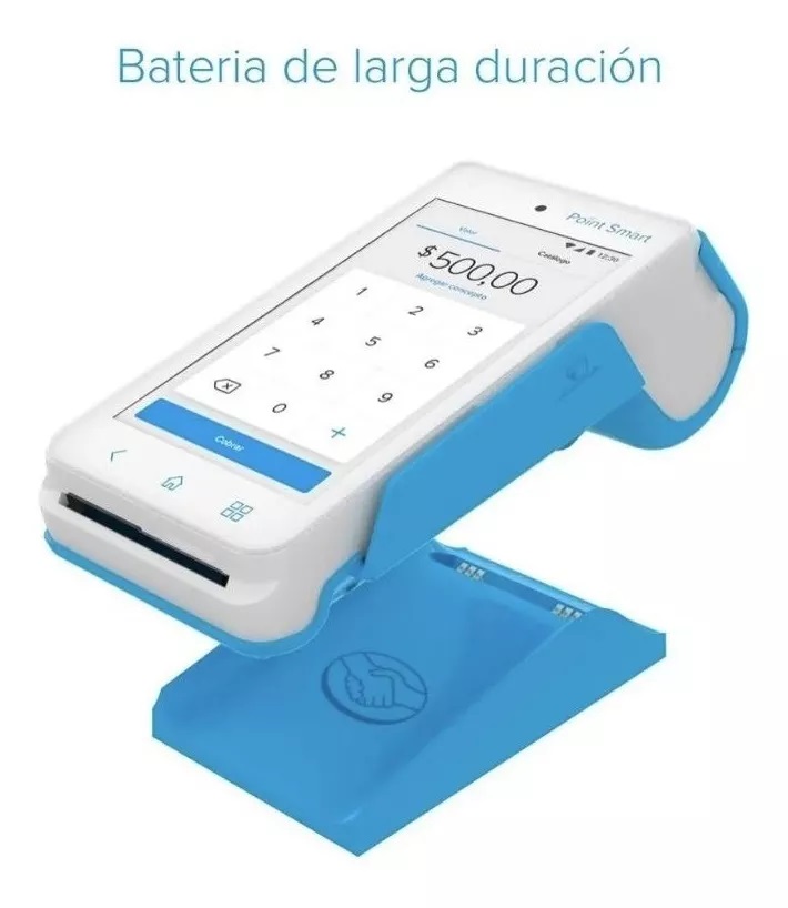 Lector de tarjetas MercadoPago Point Smart 4G Chip Movistar
