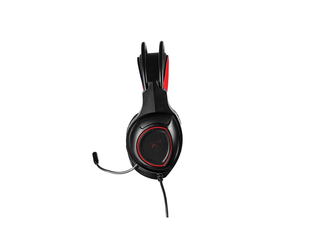 Auriculares Gamer Shenlong HS1000 PC PS4 Led Rojo