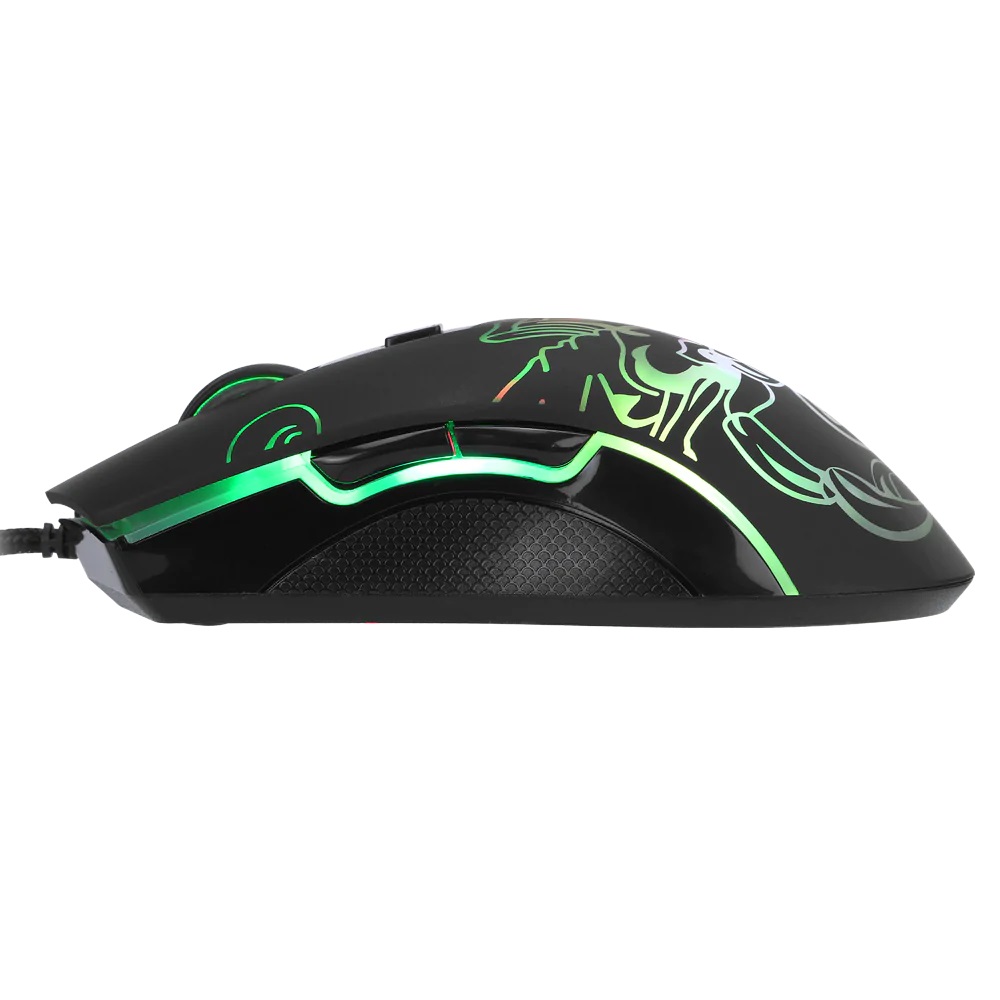 Mouse Gamer Marvo Scorpion M209 7 Colores 6400 DPI