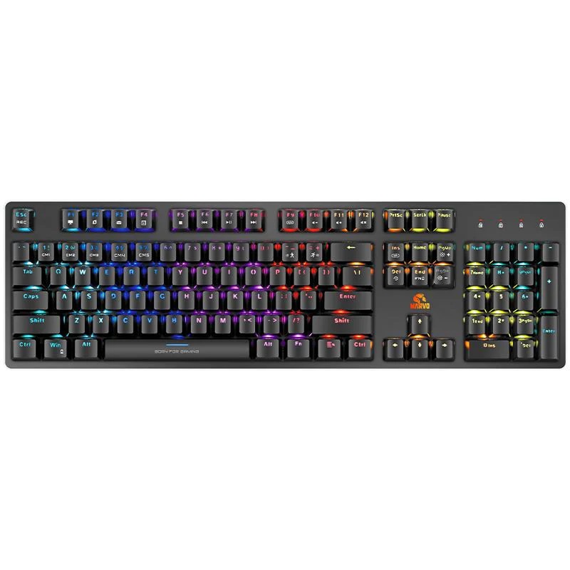 Teclado Marvo KG945 Optico Mecanico RGB