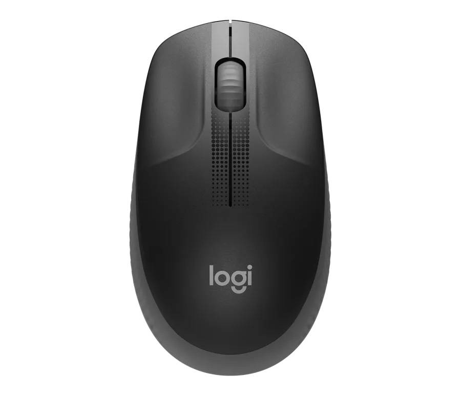 Mouse Inalambrico Logitech M190 Full Size Negro
