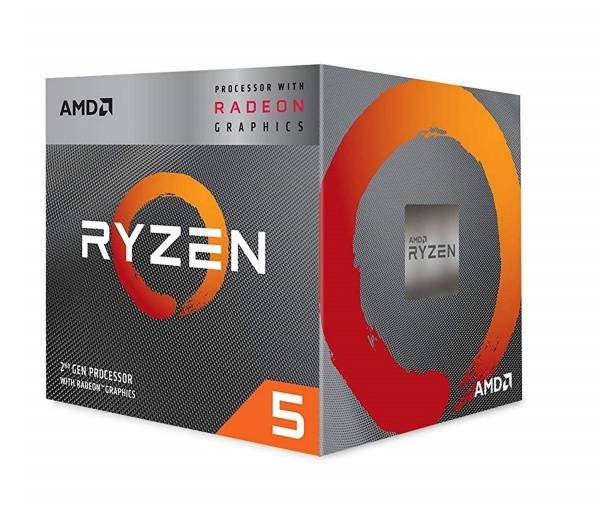 AMD Ryzen 5 3400G 4 cores 4.2 Ghz Vega 11 Graficos RX