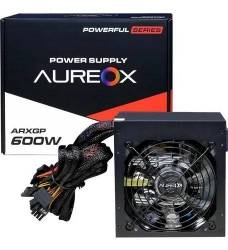 Fuente 600W Aureox ARXGP Fan Led Rojo