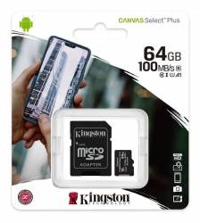 Micro SD 64 GB 2 en 1 Canvas Plus