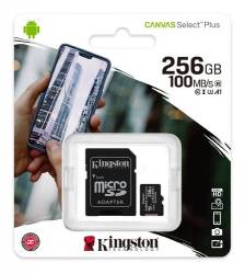 Micro SD 256 GB 2 en 1 Canvas Plus