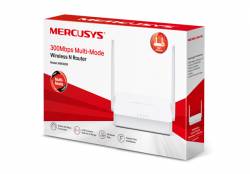 Router y repetidor Mercusys MW302R 300 MBPS doble antena Blanco