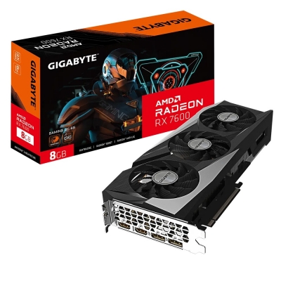 RX 7600 8 GB GDDR6 Gigabyte Gaming OC