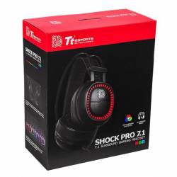 Auricular Thermaltake Shock PRO RGB 7.1 USB Negro