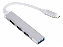 Hub 4 en 1 Tipo C a USB 3.0 y 2.0