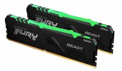 Memoria 32 GB (2x16GB) DDR4 3200 Mhz Kingston Fury Beast RGB