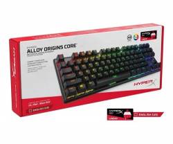 Teclado Mecanico HyperX Origins Core RGB Switch HyperX Red Linear RGB US
