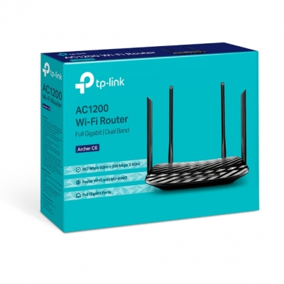 Router TP-Link Archer C6 Wi Fi Gigabit 1200 MBPS