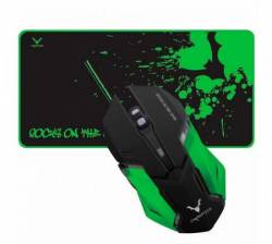 Combo Mouse Gamer y Mouse PAD Wesdar X6 Black