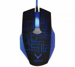 Mouse Gamer Wesdar GM3 3200 DPI Negro y Azul