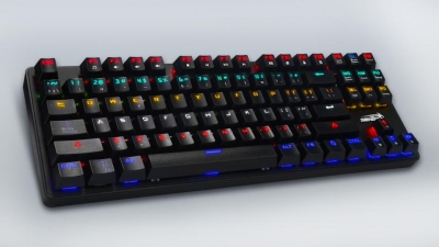 Teclado Mecanico Sentey GS-510 Switch MX Red Outemu RGB