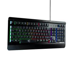 Teclado Shenlong KB8700 RGB Metalico