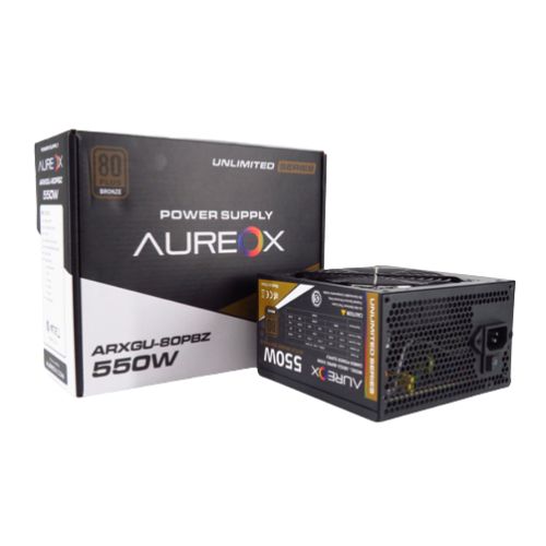 FUENTE AUREOX 550W 80 PLUS BRONZE