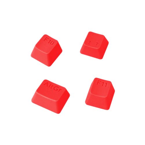 KEYCAPS NISUTA ROJO SET DE 108