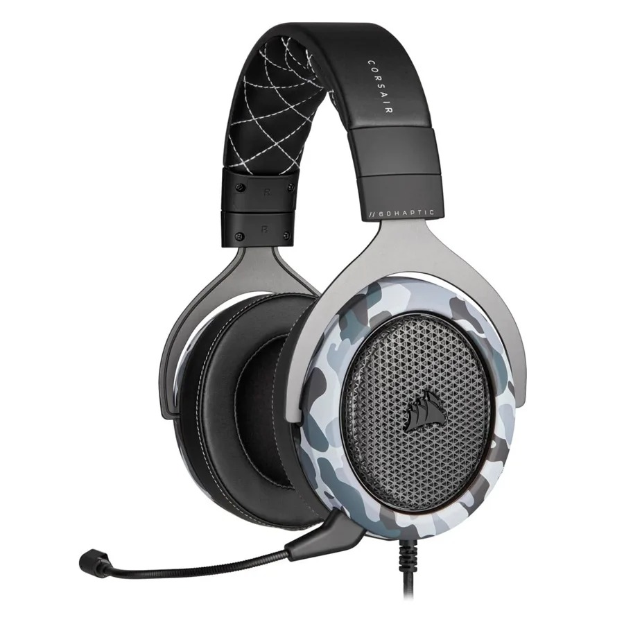 AURICULAR CORSAIR HS60 HAPTIC USB STEREO CAMUFLADOS