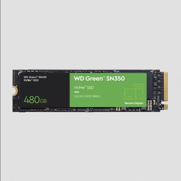 DISCO SSD WD GREEN 480GB M.2 SN350 NVMe GEN3 2400MB/S