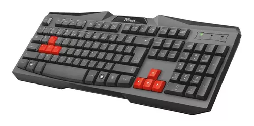 TECLADO GAMER TRUST ZIVA ES