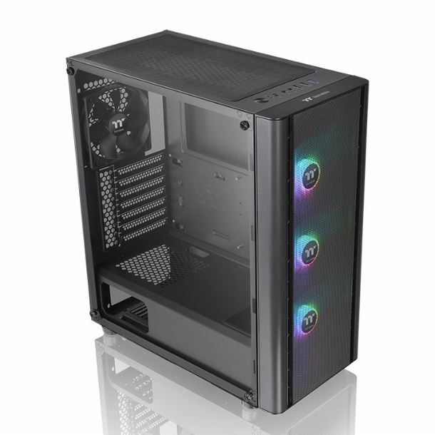 GABINETE GAMER THERMALTAKE V250 TG AIR ARGB MESH C/FAN (FRENTE REJILLA)