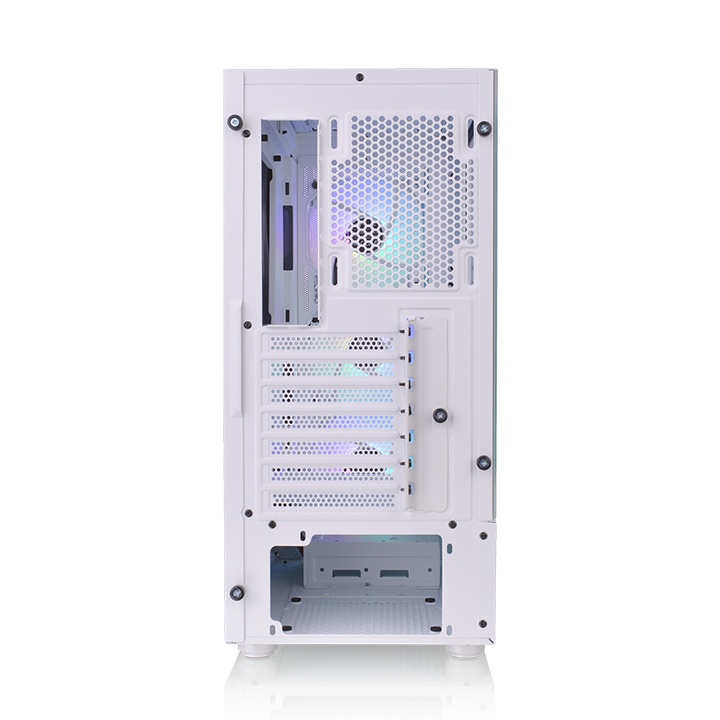 GABINETE GAMER THERMALTAKE S200 TG FAN X3 ARGB SNOW WHITE