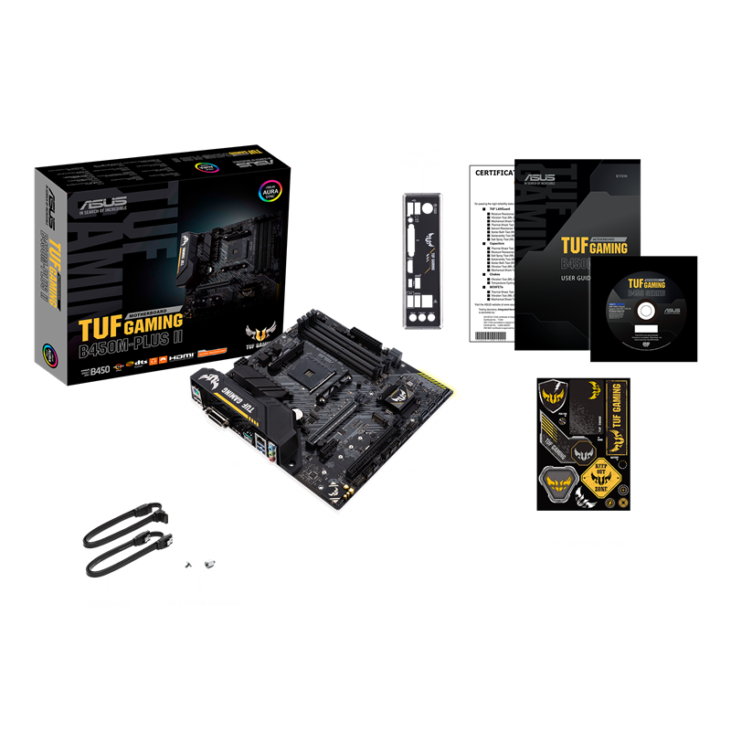MOTHER ASUS (AM4) B450M-PLUS II TUF GAMING