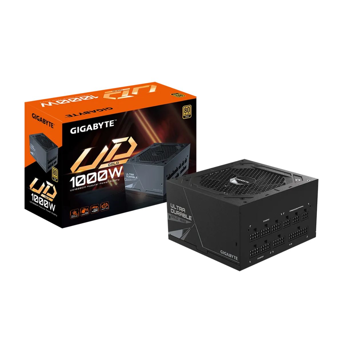 FUENTE GAMER GIGABYTE 1000W GM 80P GOLD MODULAR