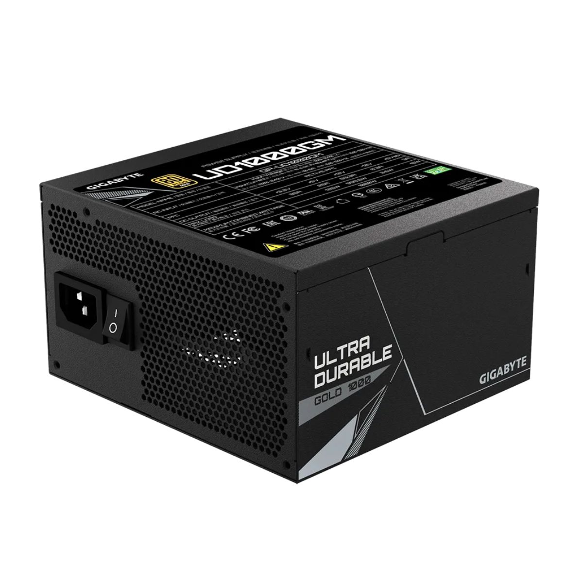FUENTE GAMER GIGABYTE 1000W GM 80P GOLD MODULAR