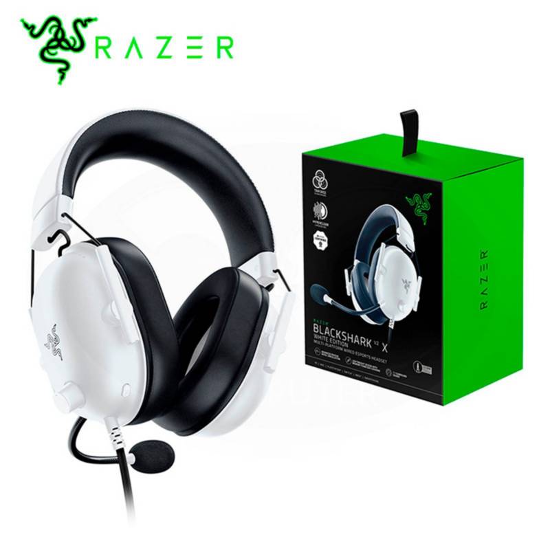  AURICULAR GAMER RAZER BLACKSHARK V2 X WHITE