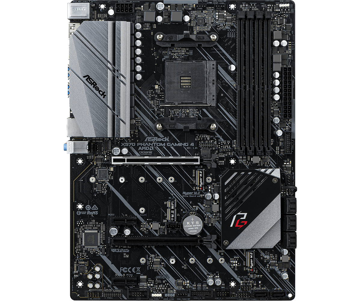 MOTHER ASROCK (AM4) X570 PHANTOM GAMING 4