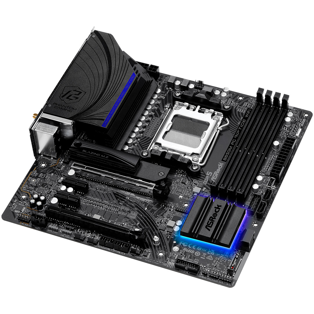 MOTHER ASROCK (AM5) B650M PG RIPTIDE