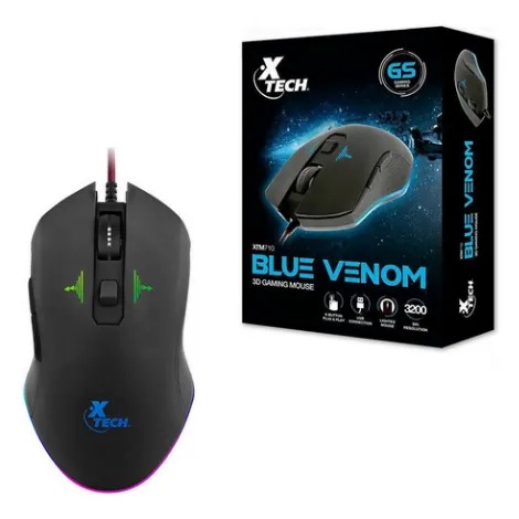 MOUSE GAMER XTECH XTM-710 BLUE VENOM