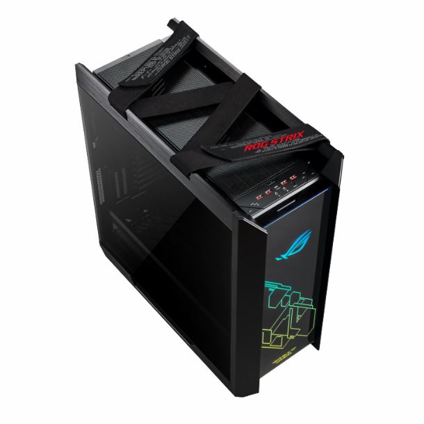GABINETE GAMER ASUS GX601 ROG STRIX HELIOS BLACK