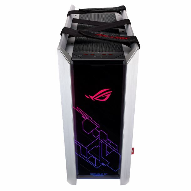 GABINETE GAMER ASUS GX601 ROG STRIX HELIOS WHITE EDITION