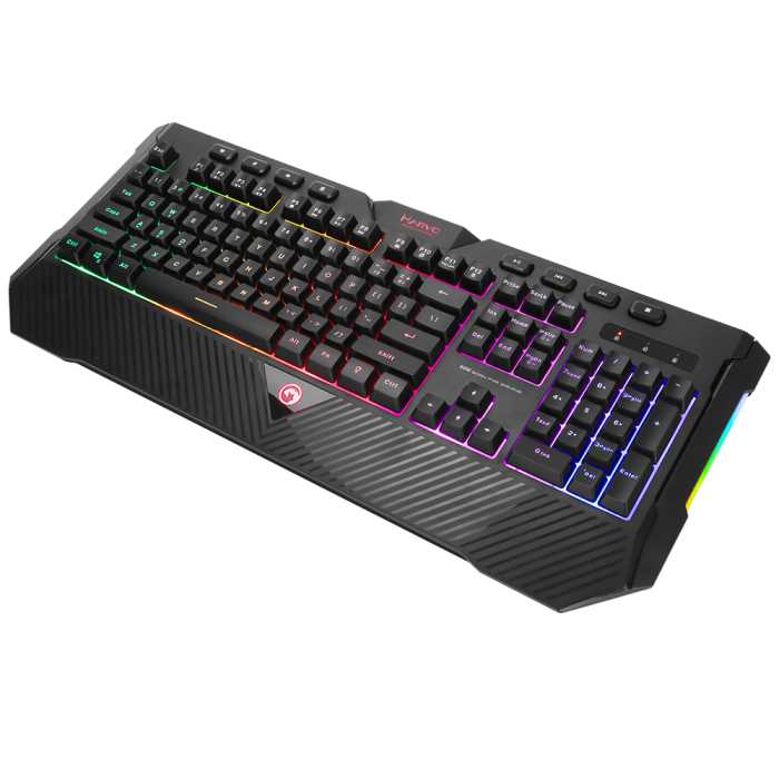 TECLADO GAMING MARVO K656 RETROILUMINADO RGB 