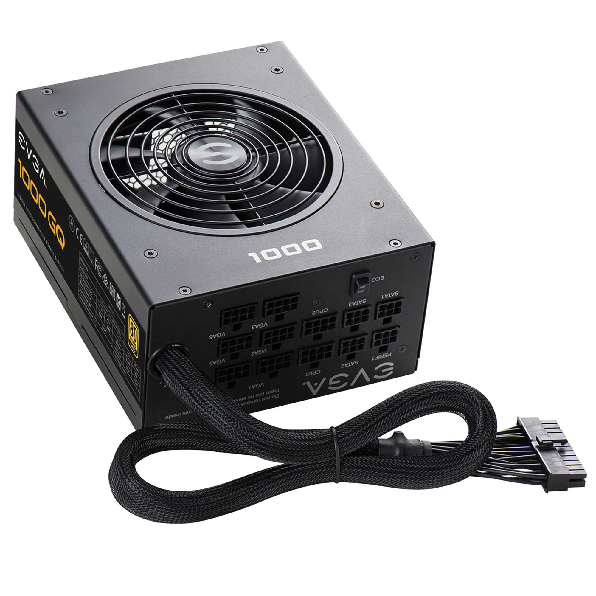 FUENTE GAMER EVGA 1000W GQ GOLD V8