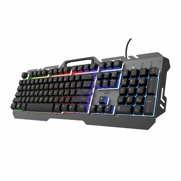  TECLADO GAMER TRUST ESCA METAL GXT853