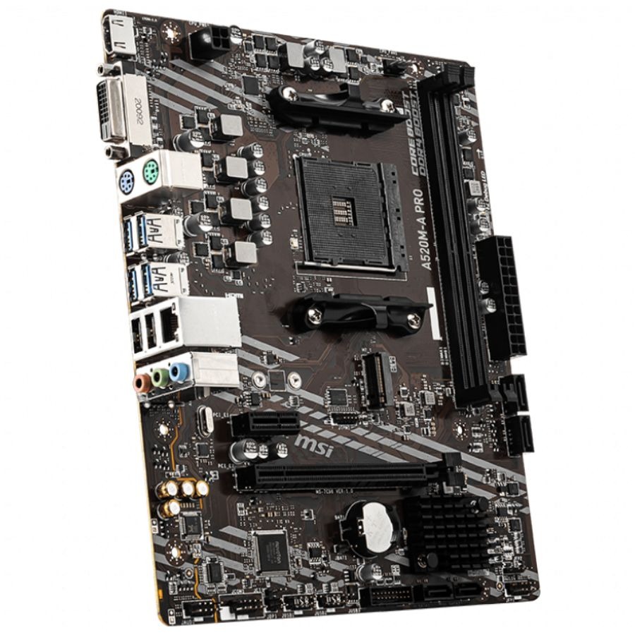 MOTHER MSI (AM4) A520M-A PRO
